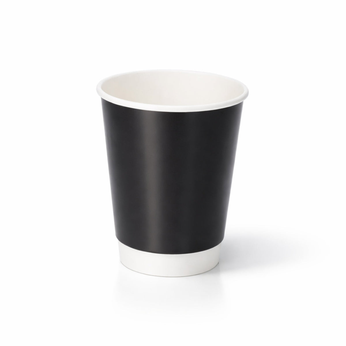 12oz Black Double Wall Paper Cups (500pcs)