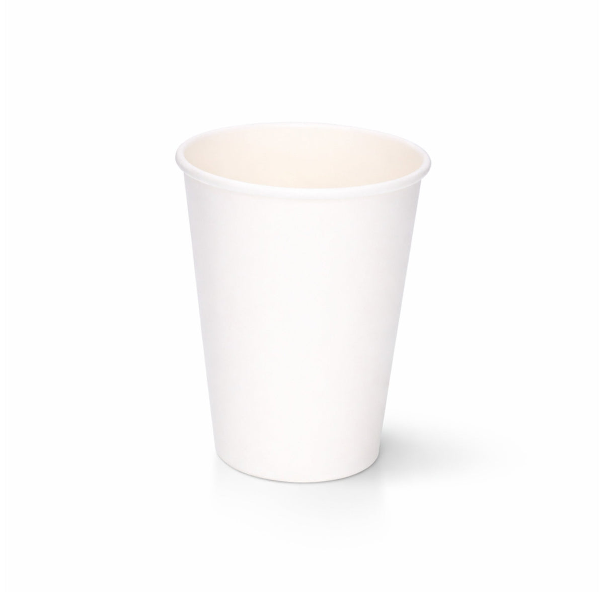 12oz White Single Wall Paper Cups (1000pcs)