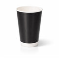 16oz Black Double Wall Paper Cups (500pcs)