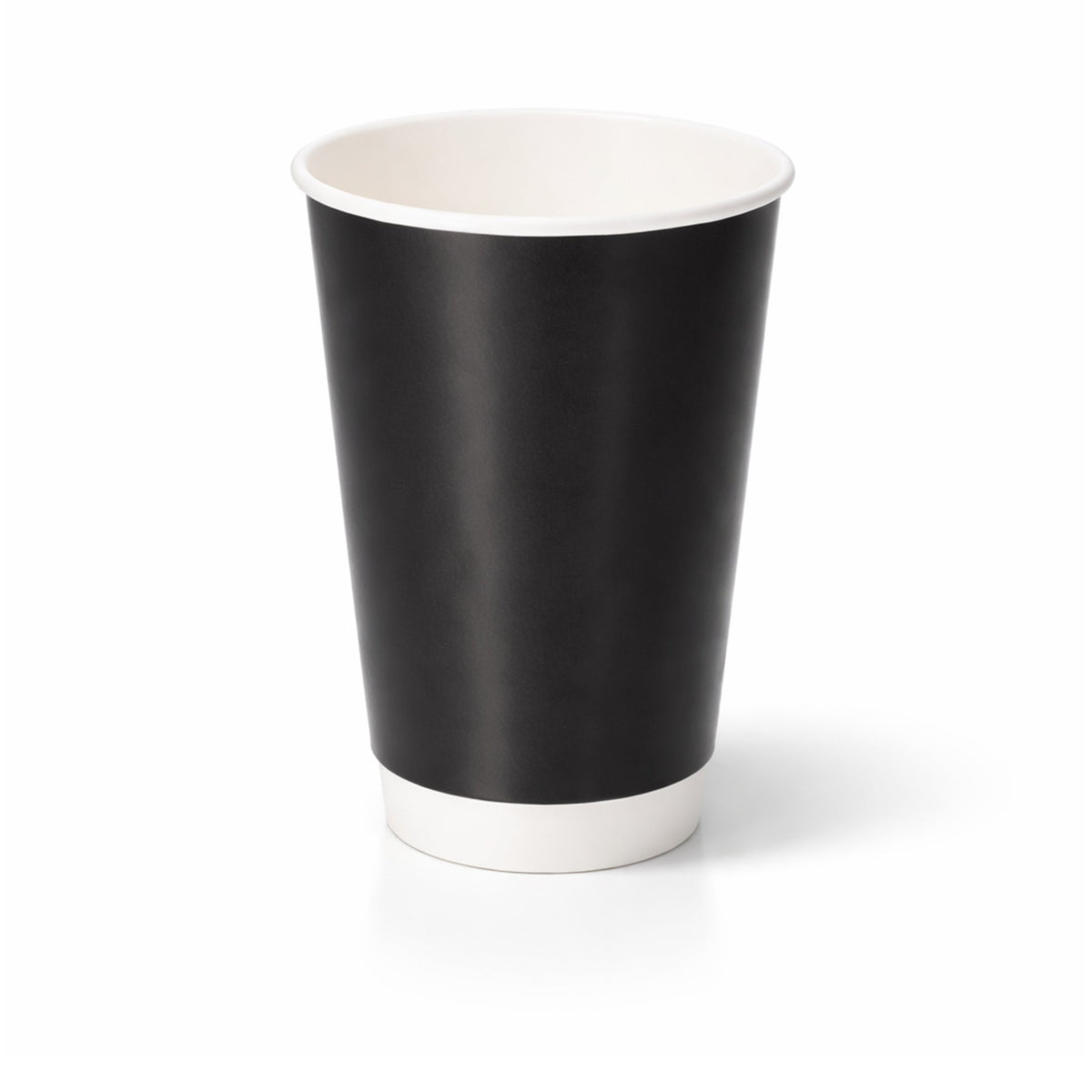 16oz Black Double Wall Paper Cups (500pcs)