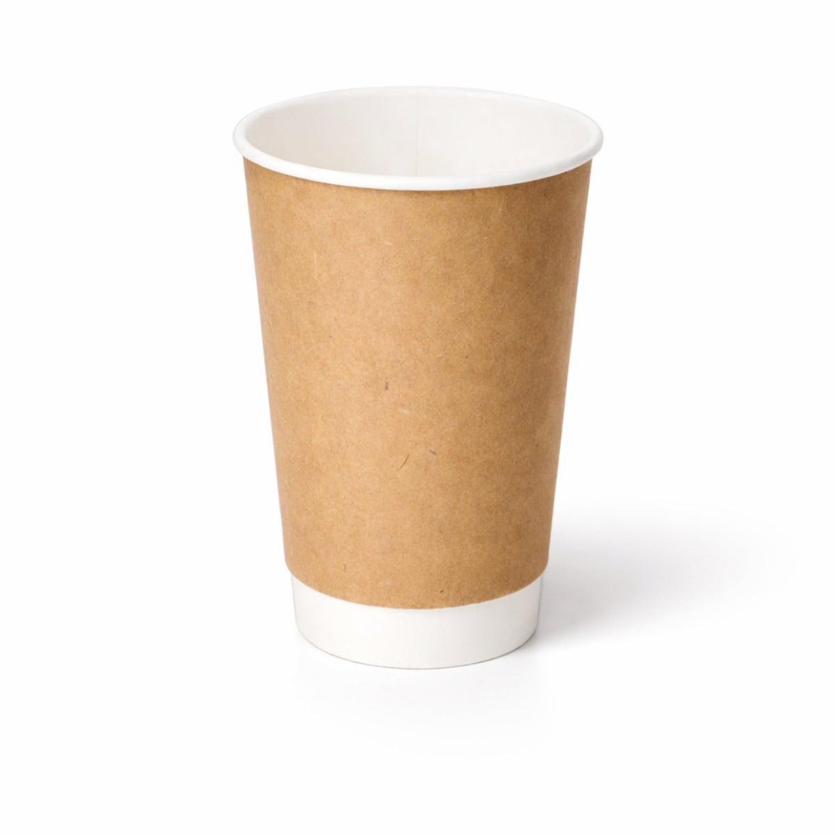 16oz Kraft Double Wall Paper Cups (500pcs)