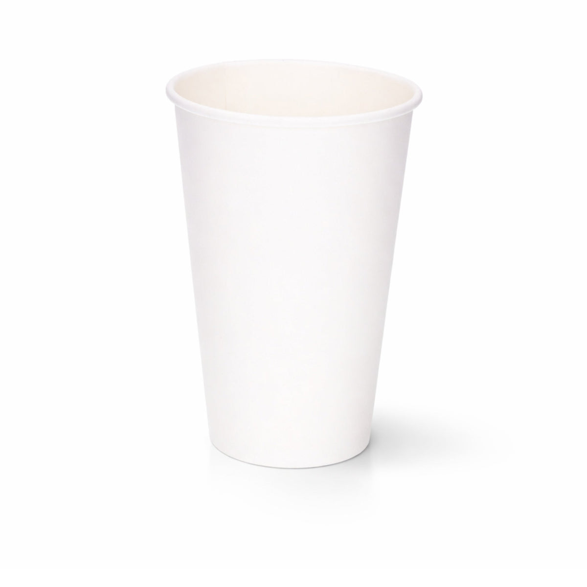 16oz White Single Wall Paper Cups (1000pcs)