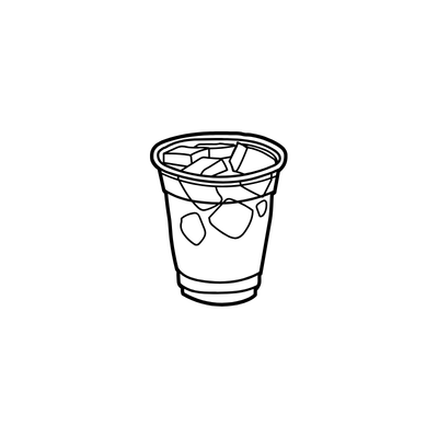 12oz Smoothie Cups PET - 98mm Dia (1000pcs)