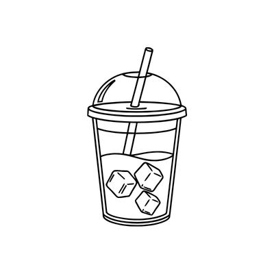 12oz Dome Lids Straw Hole - 98mm Dia (1000pcs)