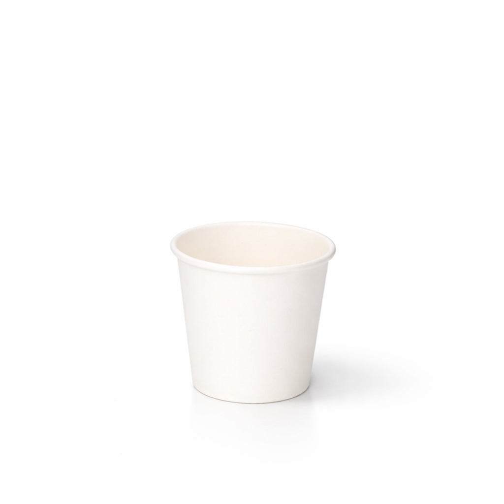 4oz White Single Wall Paper Cups (1000pcs)