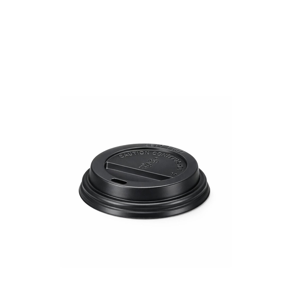 Black Domed Sip-through Lids For 4oz (1000pcs)