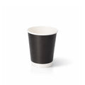 8oz Black Double Wall Paper Cups (500pcs)