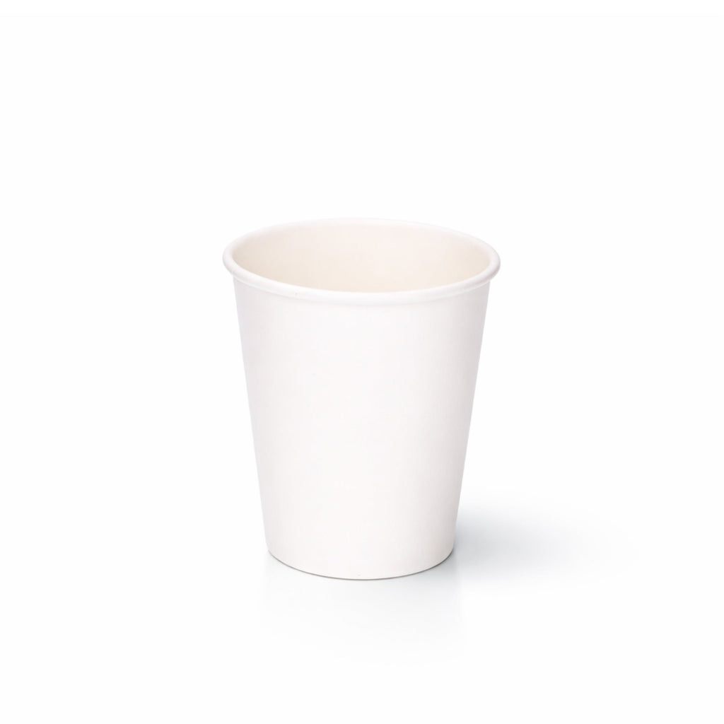 8oz White Single Wall Paper Cups (1000pcs)