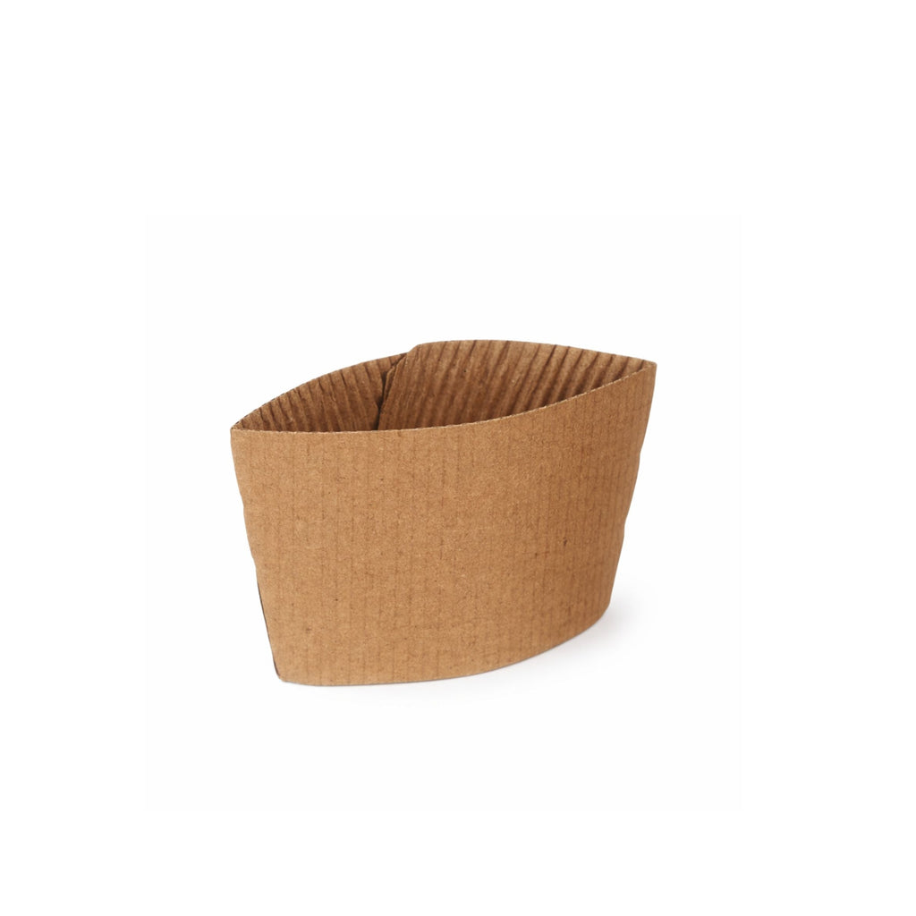 Small Kraft Unprinted Sleeves For 8oz (2000pcs)