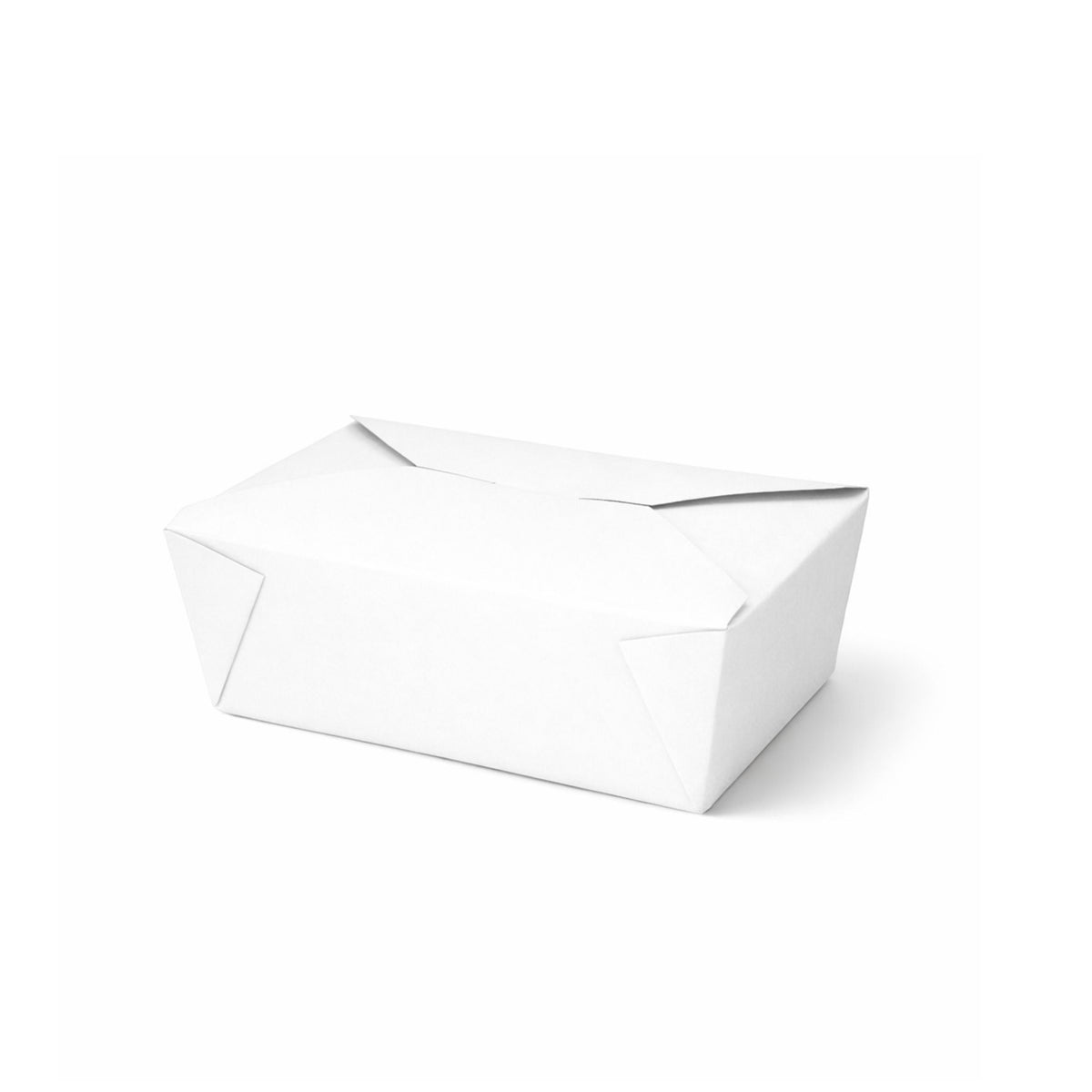 No.4 White Food Containers (160pcs)