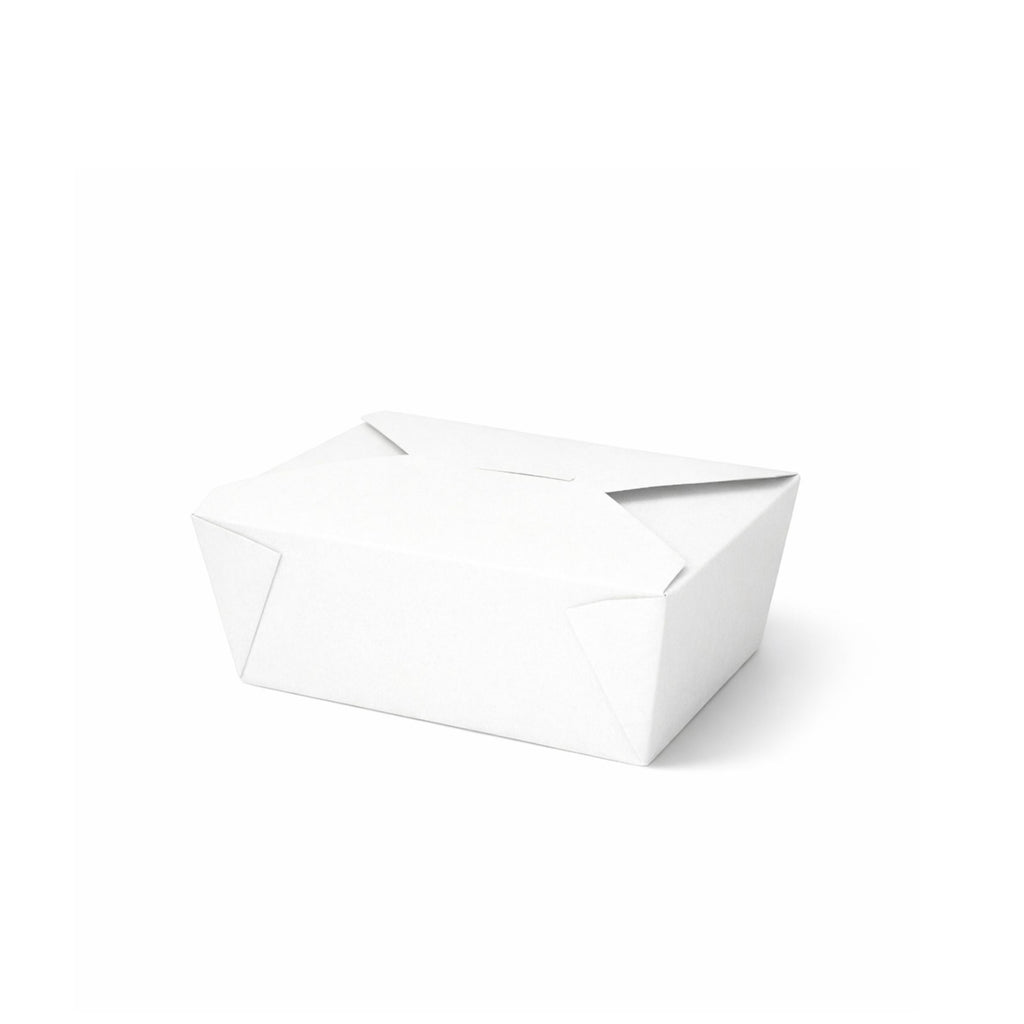 No.8 White Food Containers (300pcs)